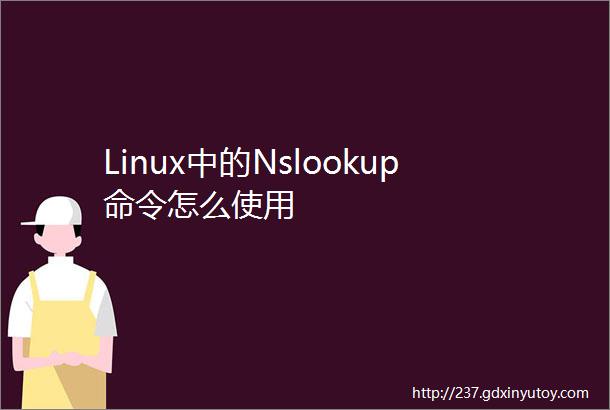 Linux中的Nslookup命令怎么使用
